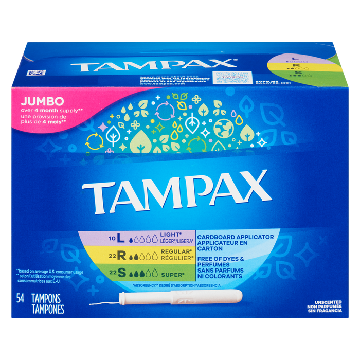 Tampax Tmpn Lgt Reg Sup Uscn Jmb