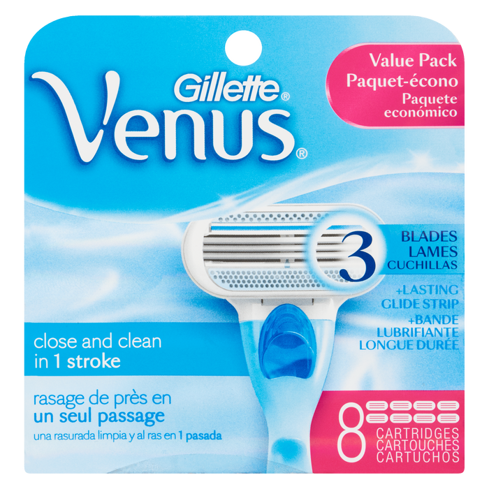 Venus Cartridges 3 Blades