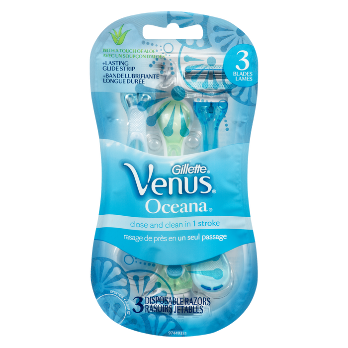 Venus Oceana Rzr Disposable Aloe