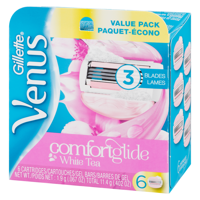 Venus Comforglide Crtg Wht T Vpk