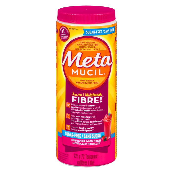 Metamucil Fbr Pwdr Sgrf Berry