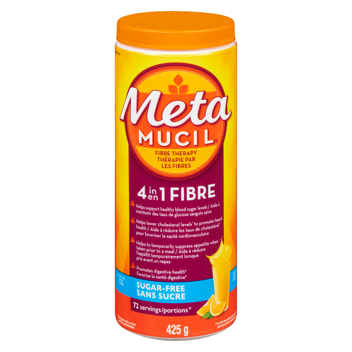 Metamucil Fibre Smth Orange Sgrf