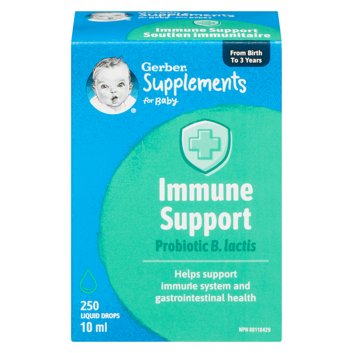 Gerber Drops Prbt Immune Supp Bb