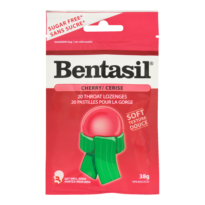 Pastilles Bentasil Cerise 20S