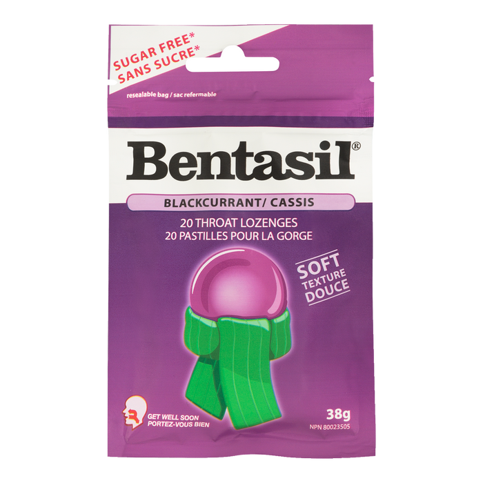 Bentasil Lozenges Blkcur 20S