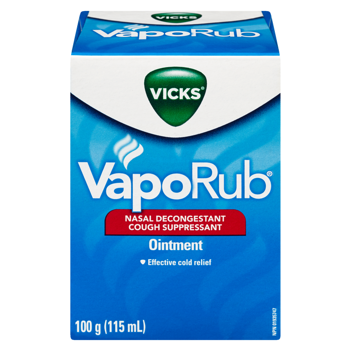 Vicks Vaporub On Nd Cgh Sprsnt