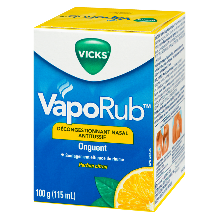 Vaporub Oint Nsl Dcngstnt Lemon