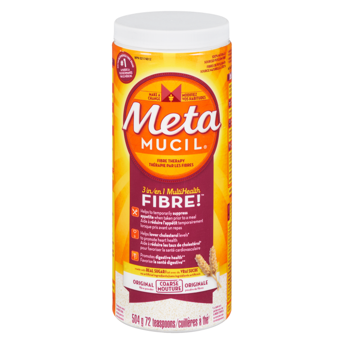 Poudre de fibres Metamucil originale