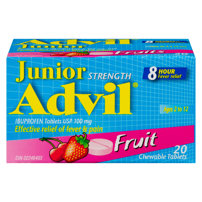 Advil Ibup 100 mg Fruit Junior