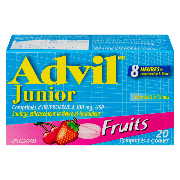 Advil Ibup 100 mg Fruit Junior