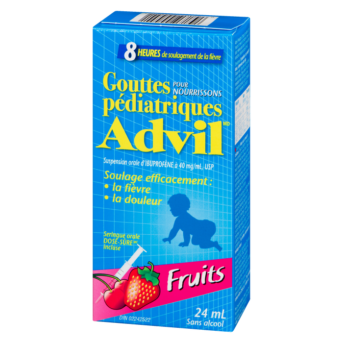 Advil Ibup Fièvre Douleur Fruit Inf