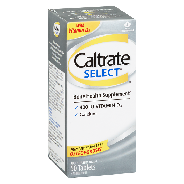 Caltrate Select Supp Santé des os