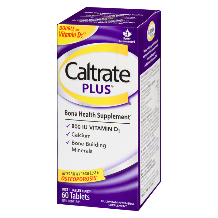 Caltrate Plus Supplément pour la santé osseuse