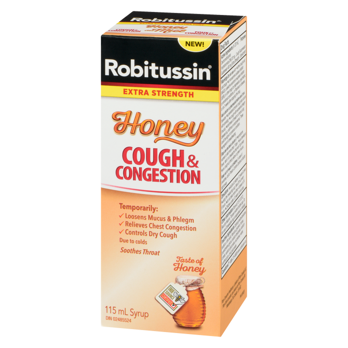 Robitussin Syrup Cgh Cngst Xs