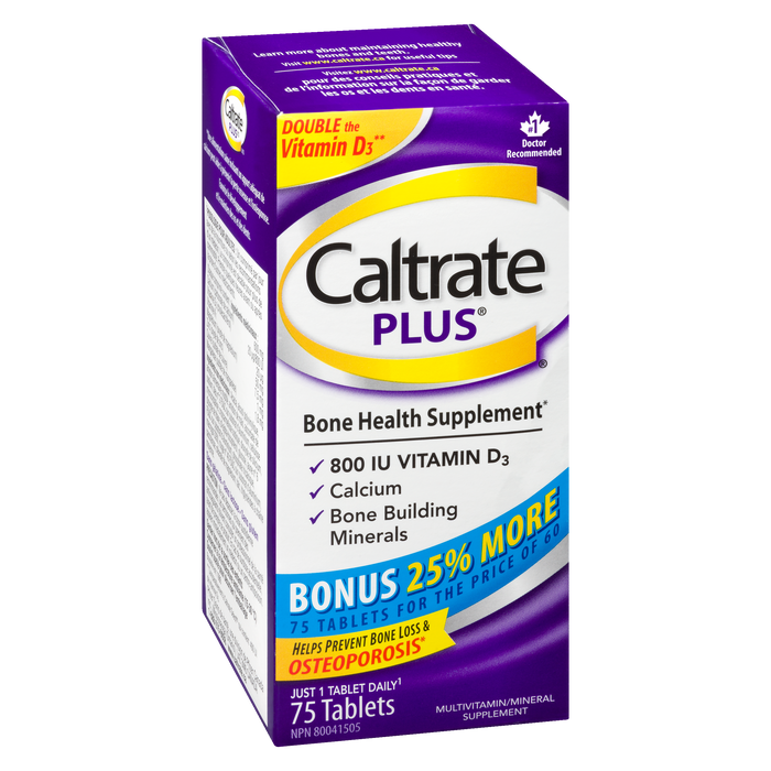 Caltrate Pl Vit Min 800Iu D3