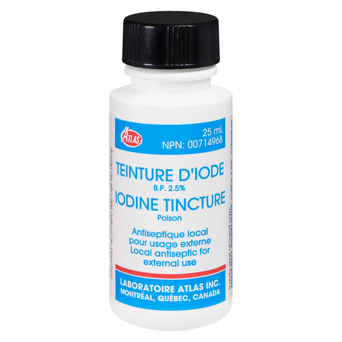 Atlas Iodine Tincture 2.5%