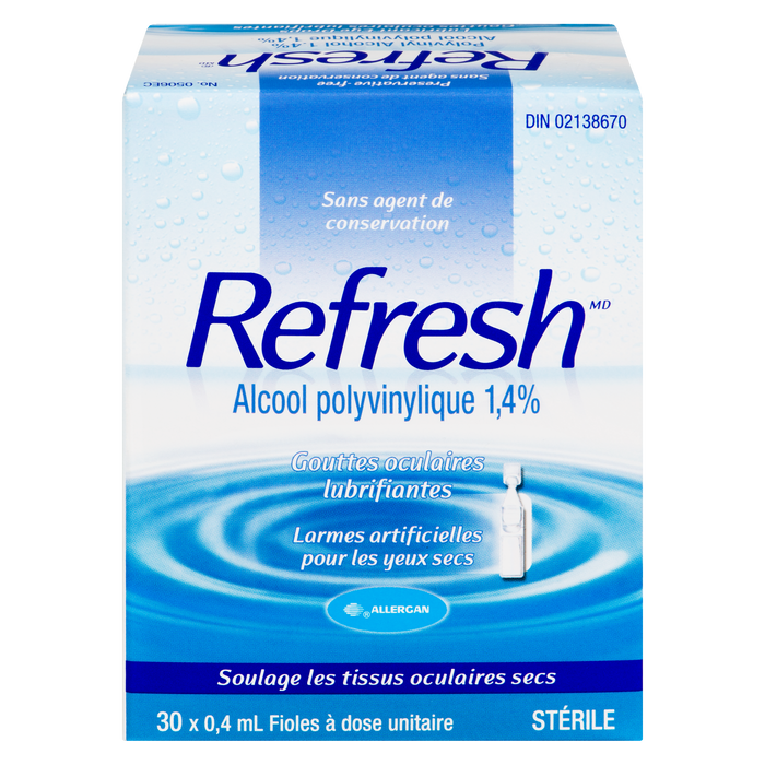 Lubrifiant pour les yeux Refresh