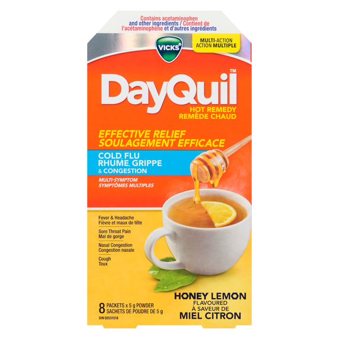 Dayquil Acet Honey Lemon Mlt Act