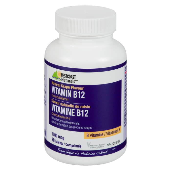 Westcoast Nat Vit B12 1000Mcg