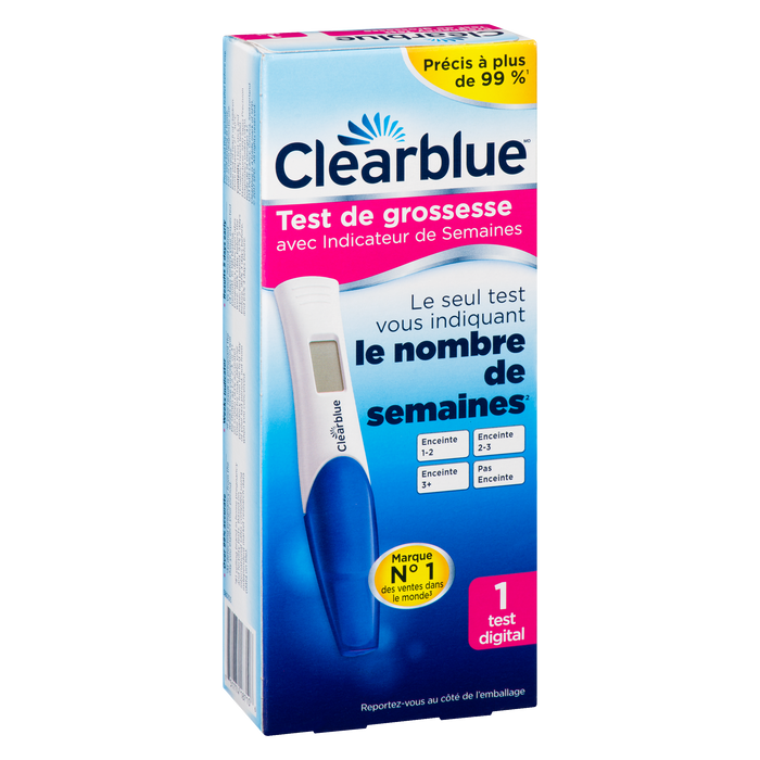 Test de grossesse Clearblue Wks Indctr