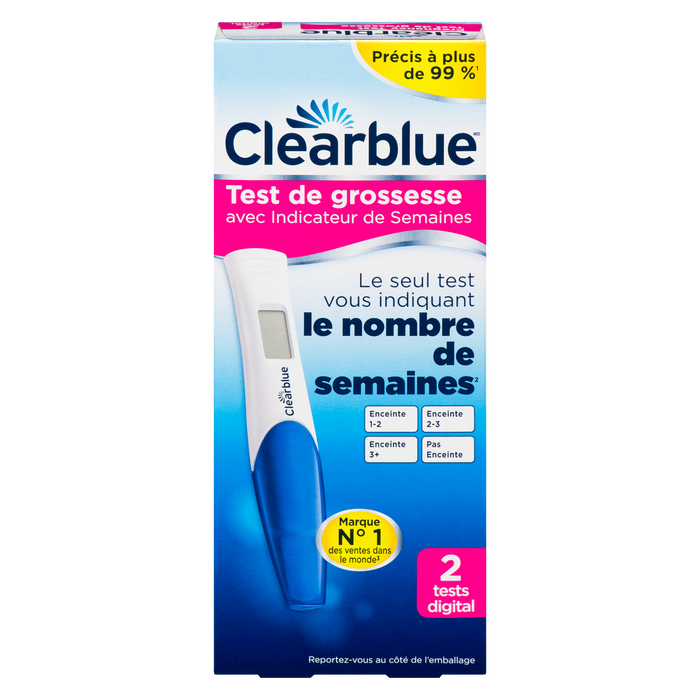 Test de grossesse Clearblue Wks Indctr