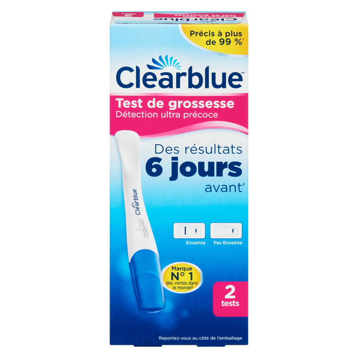 Test de grossesse Clearblue ultra précoce