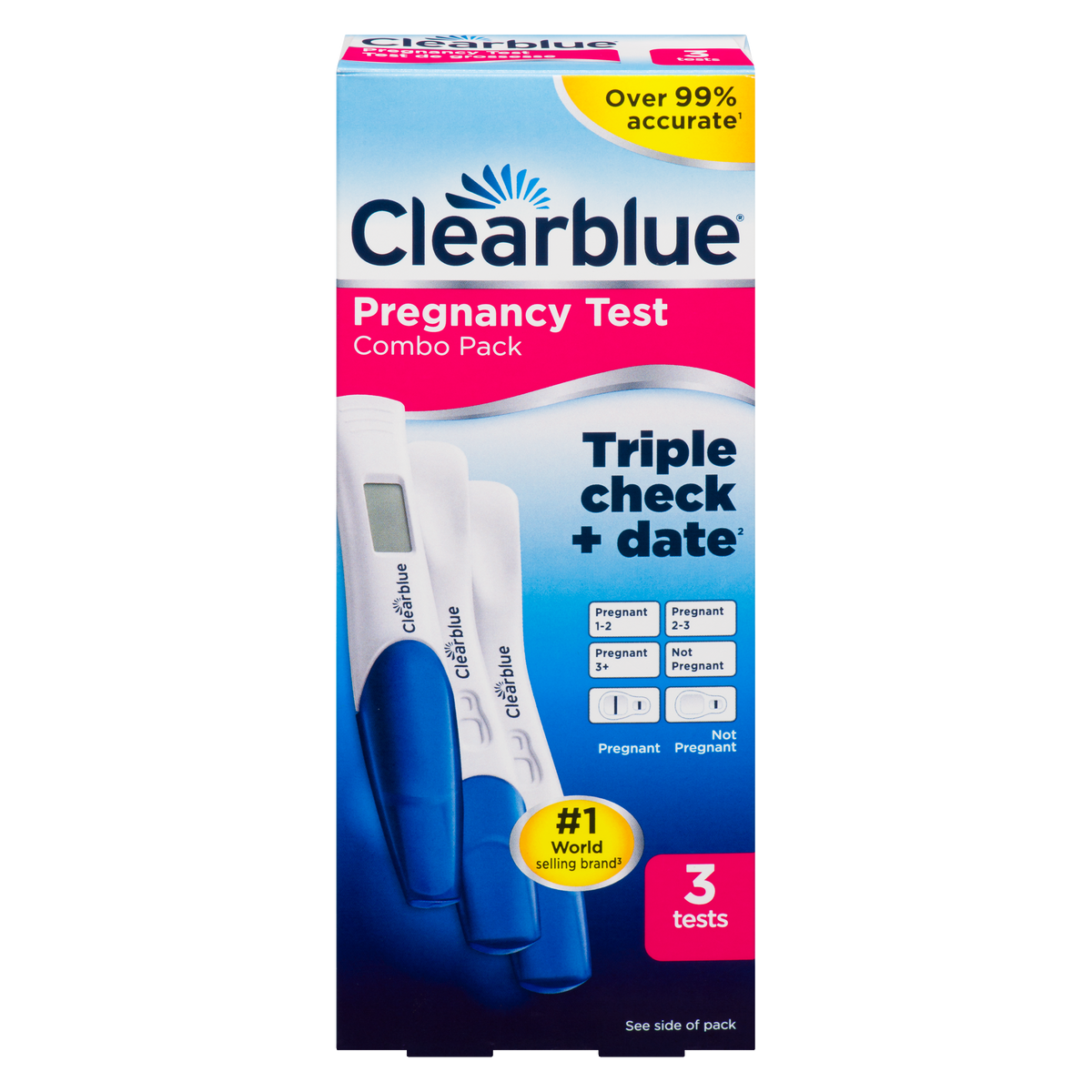 Clearblue Pregnancy Test Cmb Pck — GreenShield Pharmacy Health Store