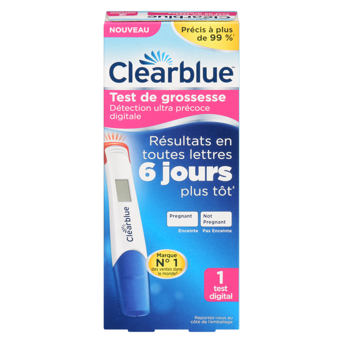 Test de grossesse numérique Clearblue