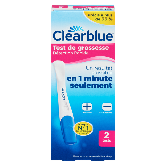 Test de grossesse rapide Clearblue