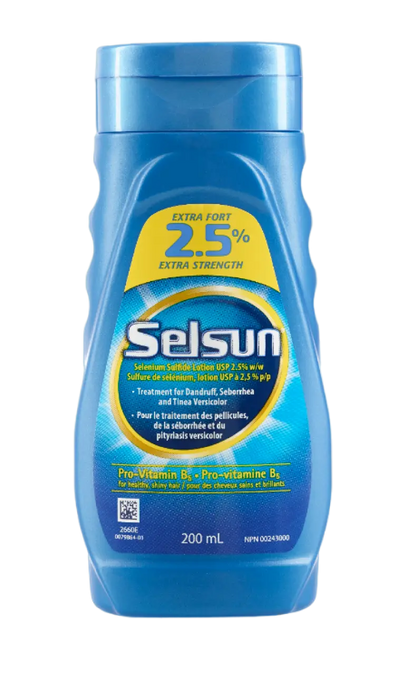 Selsun Blue Extra Strength 2.5%