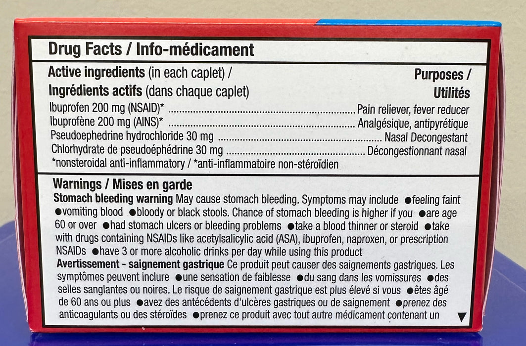 OPTION+ COLD & SINUS CPLT 20
