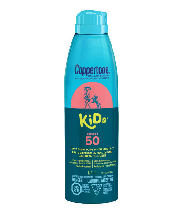 Spray solaire pour enfants Coppertone SPF 50