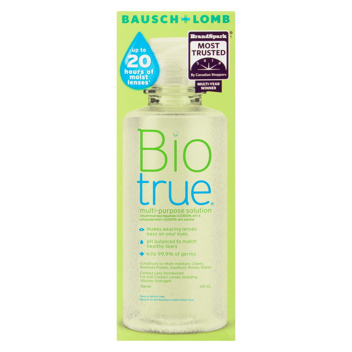 Bausch + Lomb Biotrue Solution Multi-Usages 120 ml