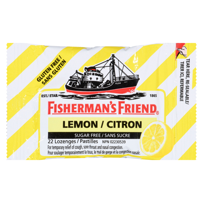 Fisherman's Friend&nbsp;Lemon Sugar Free 22 Lozenges