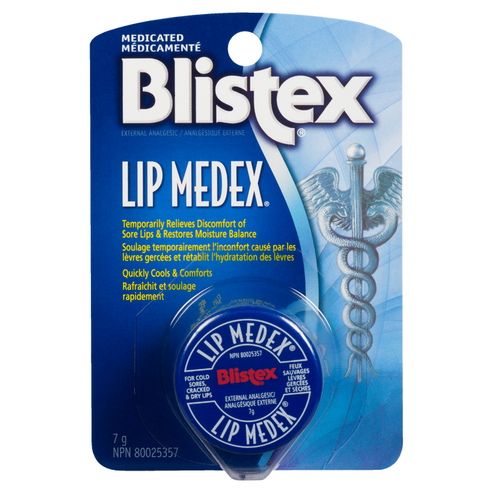 Blistex Lip Medex Medicated External Analgesic 7 g