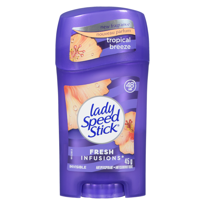 Lady Speed Stick Fresh Infusions Antiperspirant Tropical Breeze Invisible 45 g