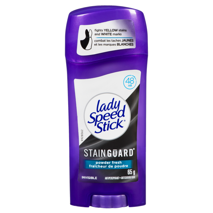 Poudre anti-transpirante Lady Speed ​​Stick Staingūard Fresh Invisible 65 g