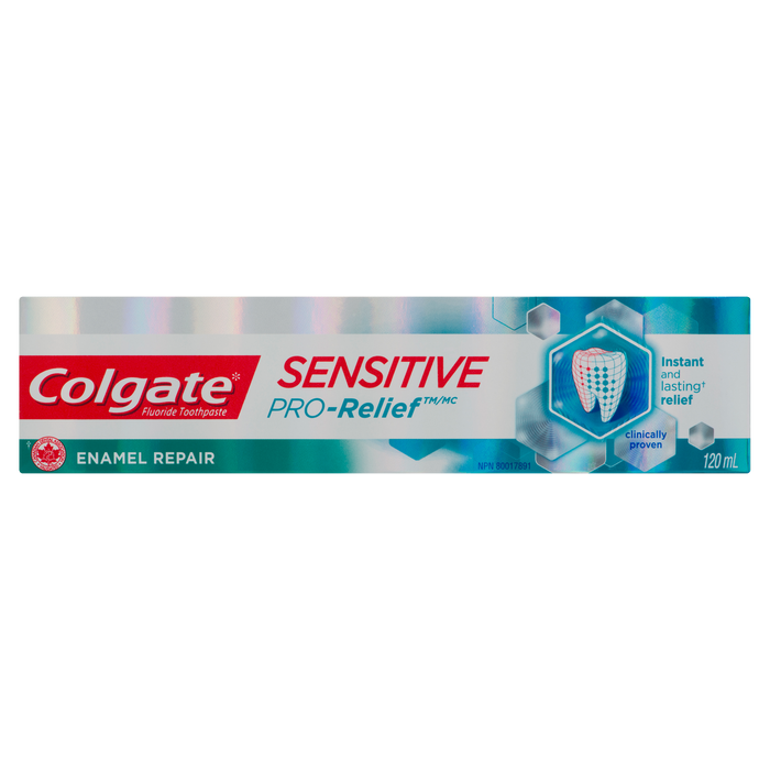 Dentifrice au fluor Colgate Sensitive Pro-Relief Réparateur d'émail 120 ml