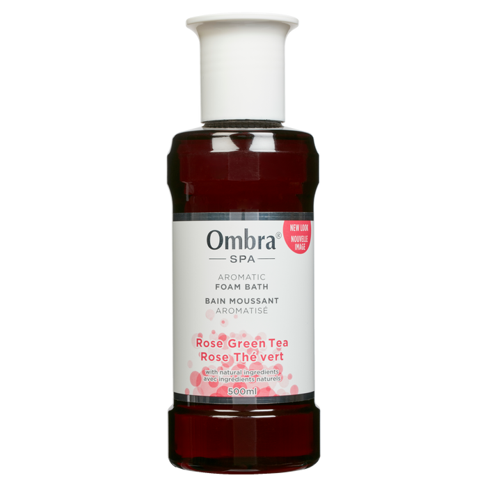 Ombra Spa Aromatic Foam Bath Rose Green Tea 500 ml