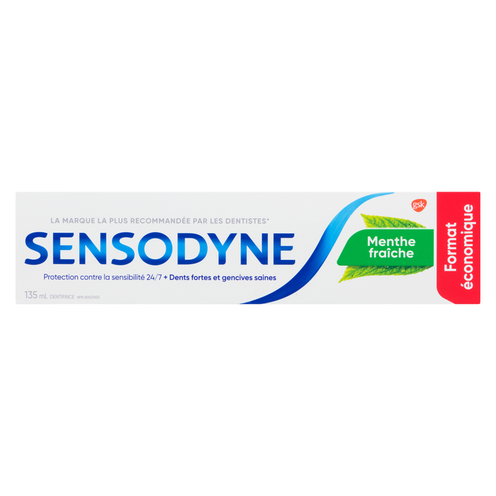 Sensodyne Toothpaste Fresh Mint Value Size 135 ml