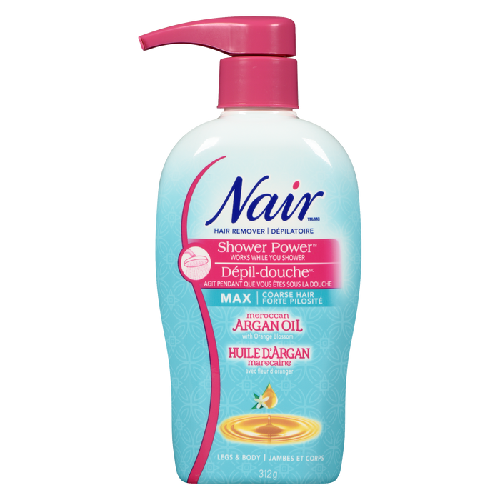 Nair Shower Power Hair Remover Max Coarse Hair Legs & Body 312 g