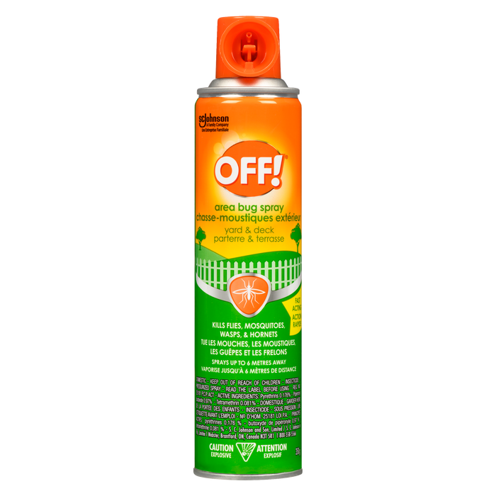 OFF! Spray anti-insectes pour cour et terrasse 350 g