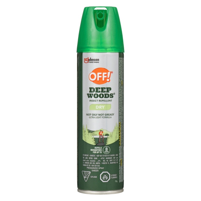 OFF! Répulsif à insectes sec Deep Woods 113 g