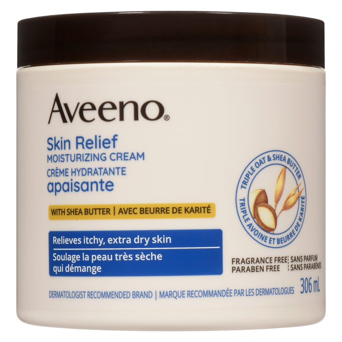 Aveeno Skin Relief Moisturizing Cream with Shea Butter 306 ml