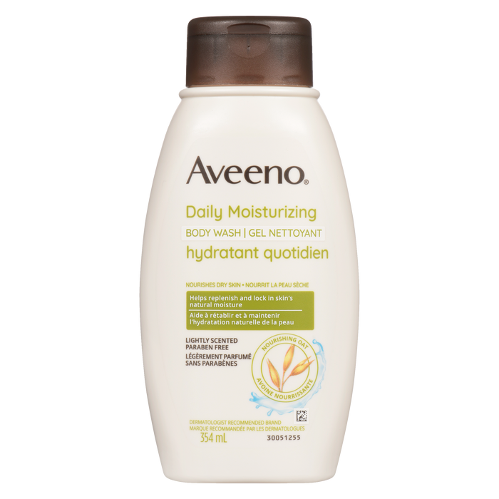 Gel douche hydratant quotidien Aveeno 354 ml