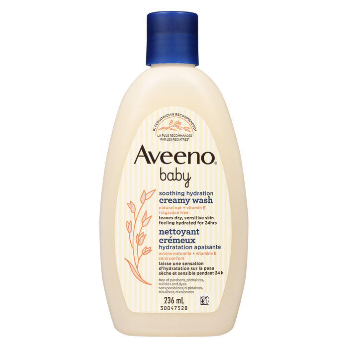 Aveeno Baby Creamy Wash Soothing Hydration 236 ml