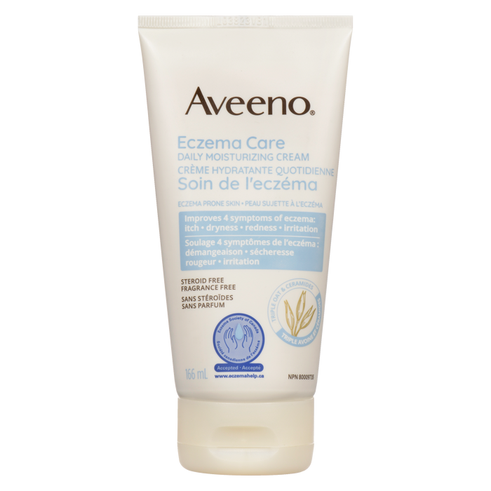 Aveeno Crème hydratante quotidienne pour le soin de l'eczéma 166 ml