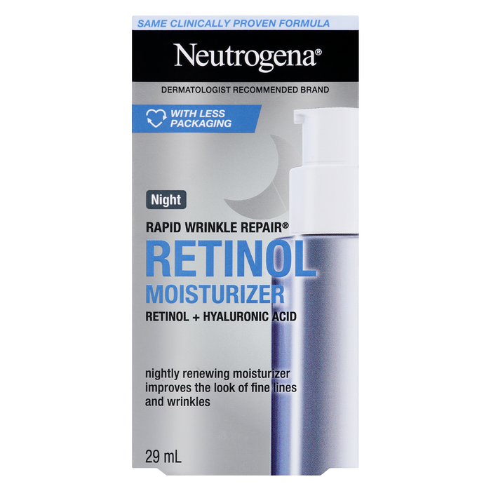 Neutrogena Crème hydratante réparatrice rapide des rides Nuit Rétinol 29 ml