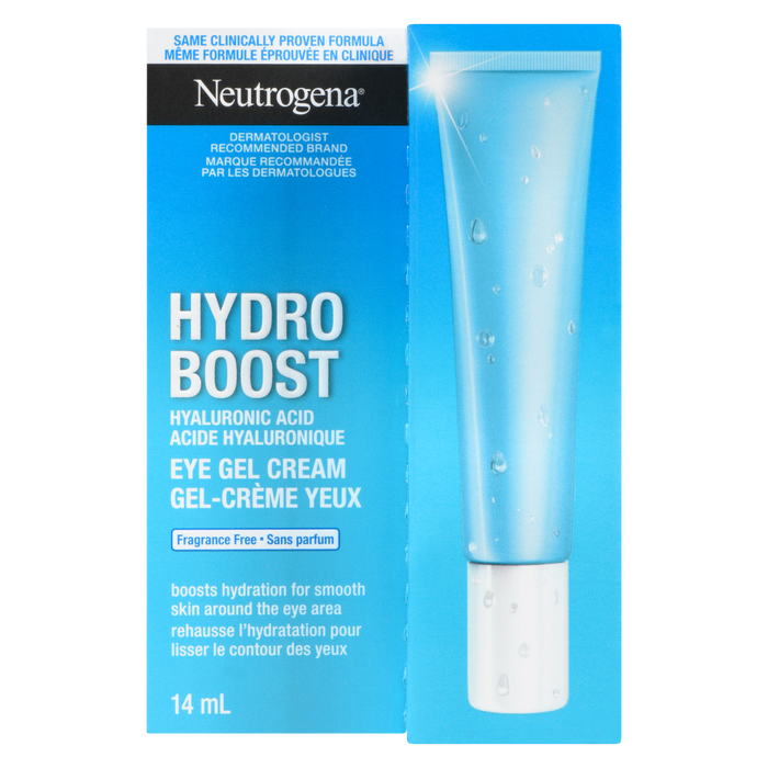 Neutrogena Hydro Boost Crème gel contour des yeux à l'acide hyaluronique sans parfum 14 ml