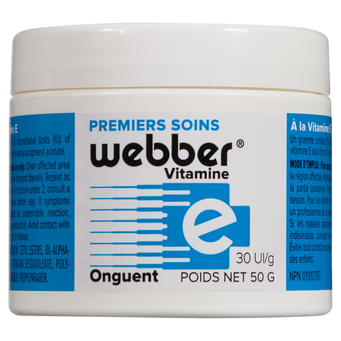 Webber First Aid Ointment Vitamin E 30 IU/g 50 g